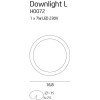Врезной точечный светильник MaxLight DOWNLIGHT H0072 alt_image