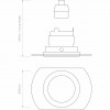 Врізний точковий світильник Astro Pinhole Slimline Round Flush Adjustable Fire-Rated 1434008 alt_image
