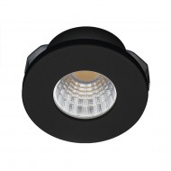 Точечный светильник AZzardo FILL R 3000K BLACK AZ3381