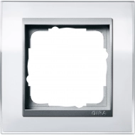 Электрофурнитура Gira Рамка 1-гн System55 Event Clear 0211726