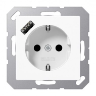 Электрофурнитура Jung Розетка SCHUKO с зарядным устройством USB ..