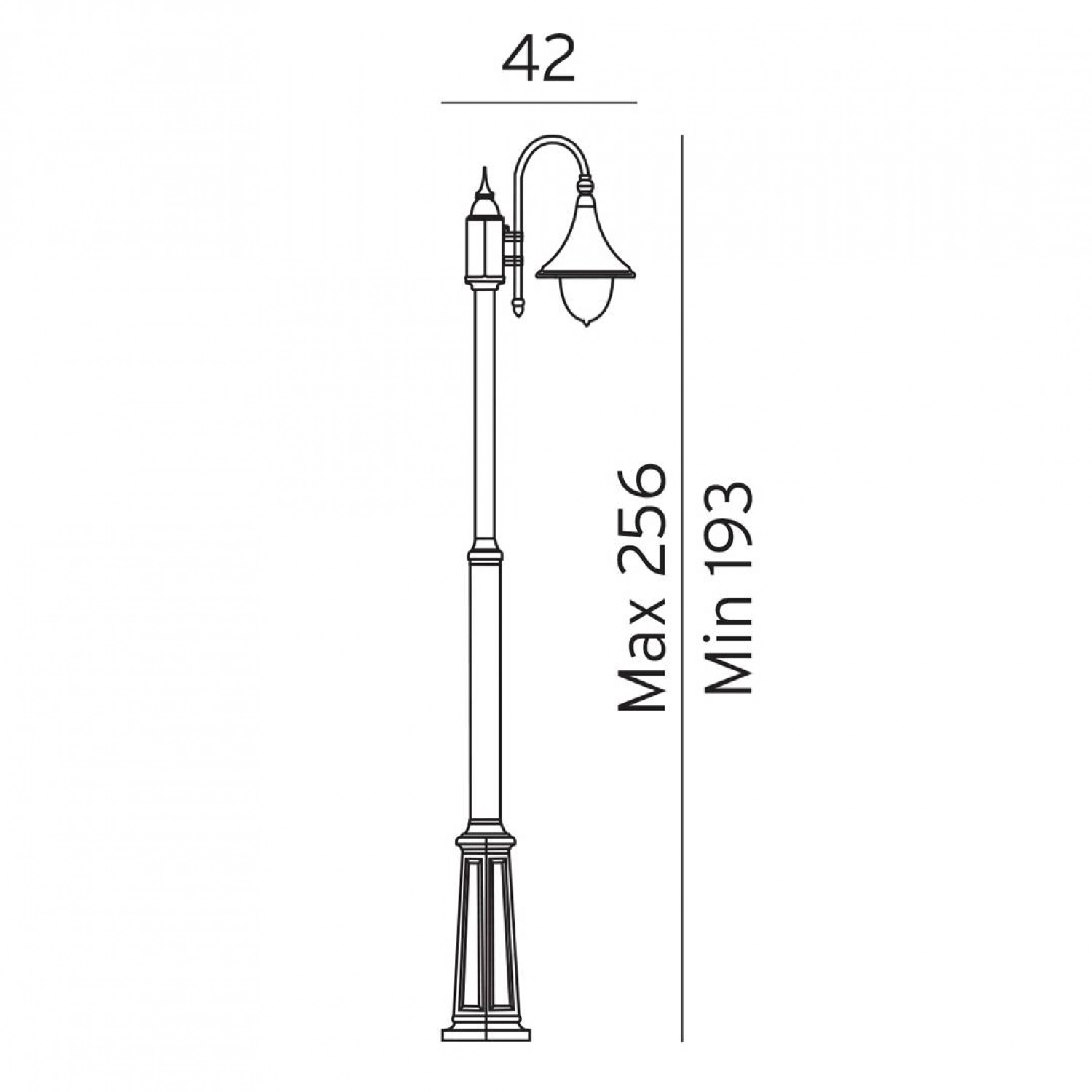Фонарный столб Norlys Florencja 810B/C
