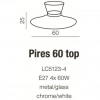 Стельовий світильник AZzardo PIRES 60 TOP WHITE AZ0281 alt_image