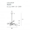 Подвесной светильник MaxLight LOLLIPOP P0395 фото 4 Подвесной светильник MaxLight LOLLIPOP P0395 alt_image