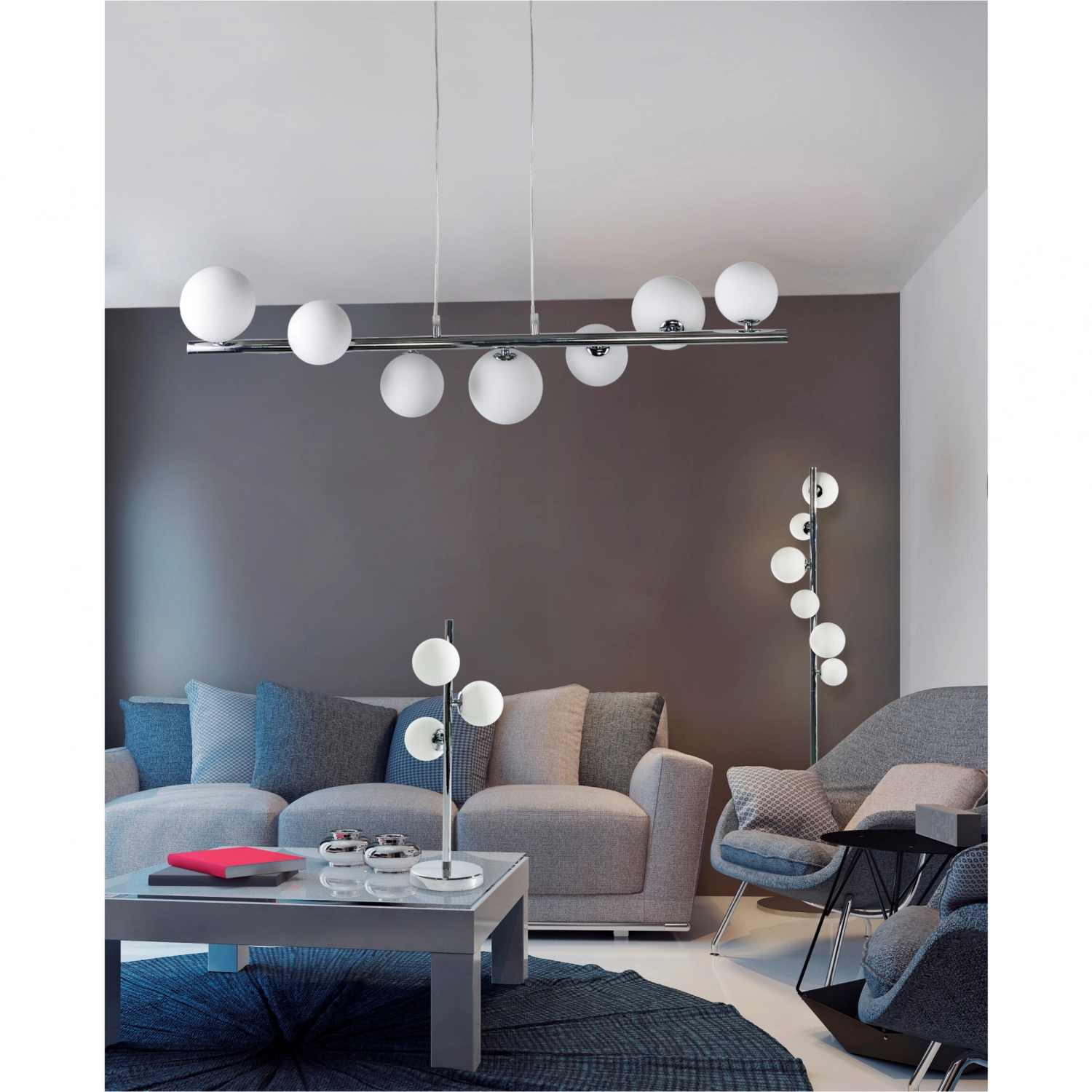 Підвісний світильник AZzardo SYBILLA 10 PENDANT AZ2100