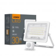 Прожектор videx VIDEX F2e 30W 5000K с датчиком движения ..